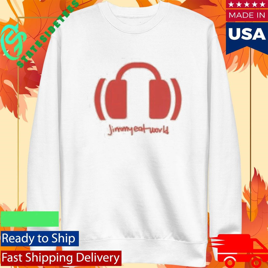 Jimmy Eat World Headphones Shirt