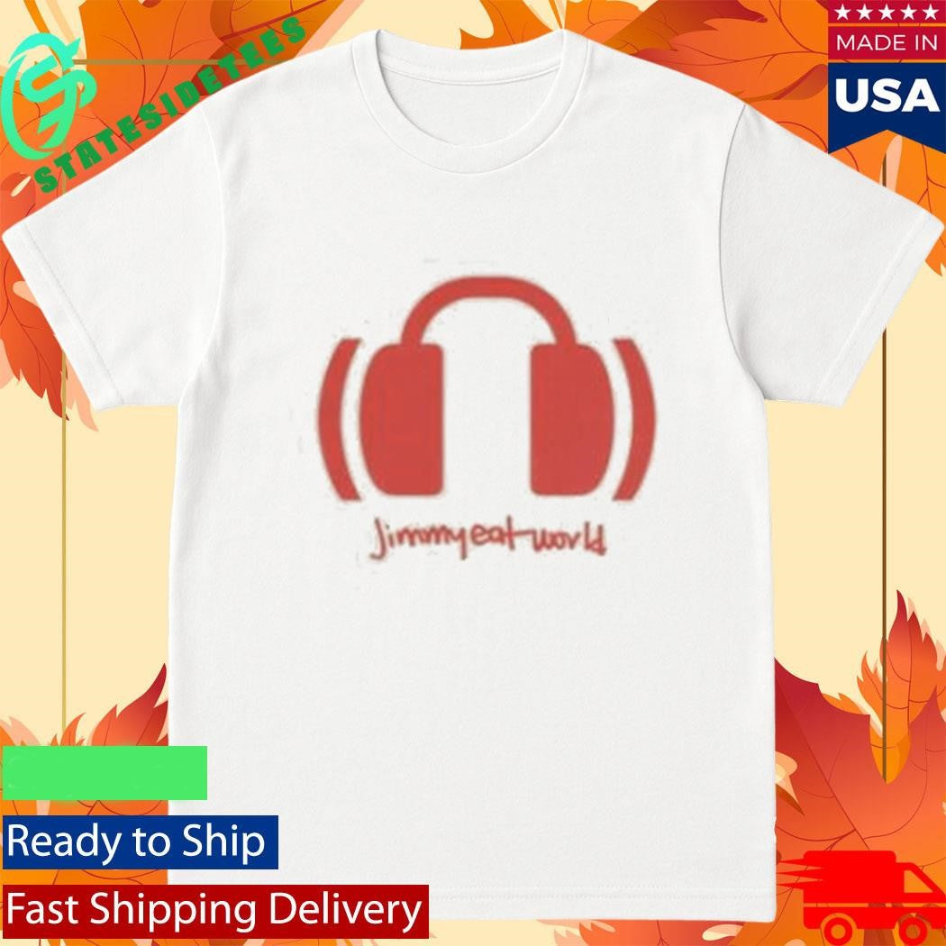 Jimmy Eat World Headphones Shirt