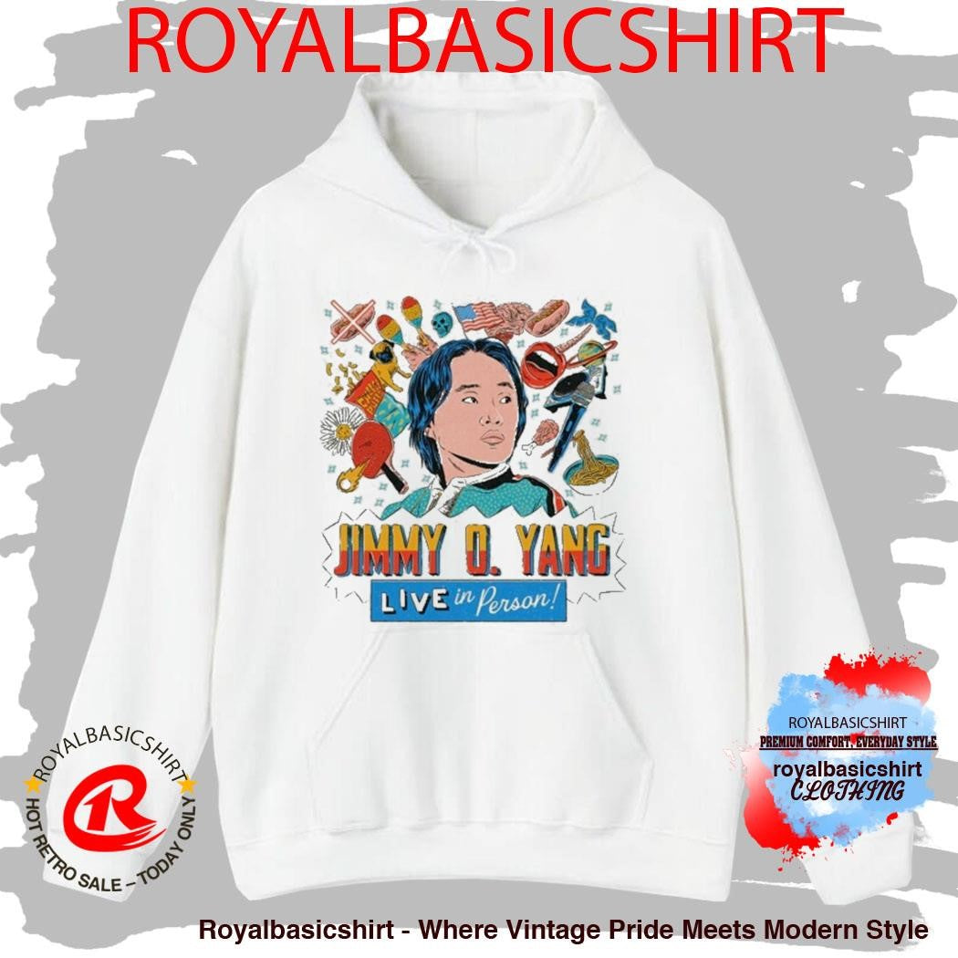 Jimmy O. Yang Live In Person Cartoon Shirt