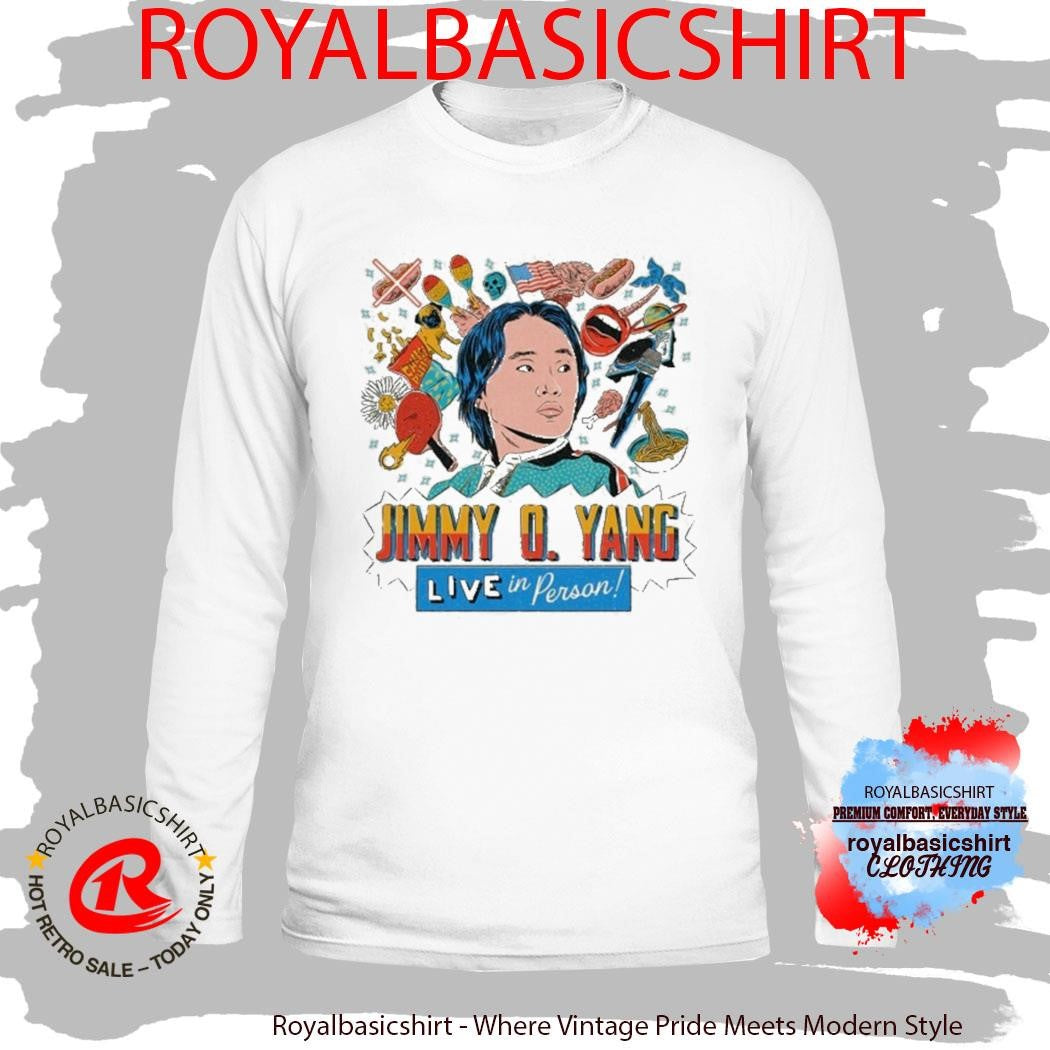 Jimmy O. Yang Live In Person Cartoon Shirt