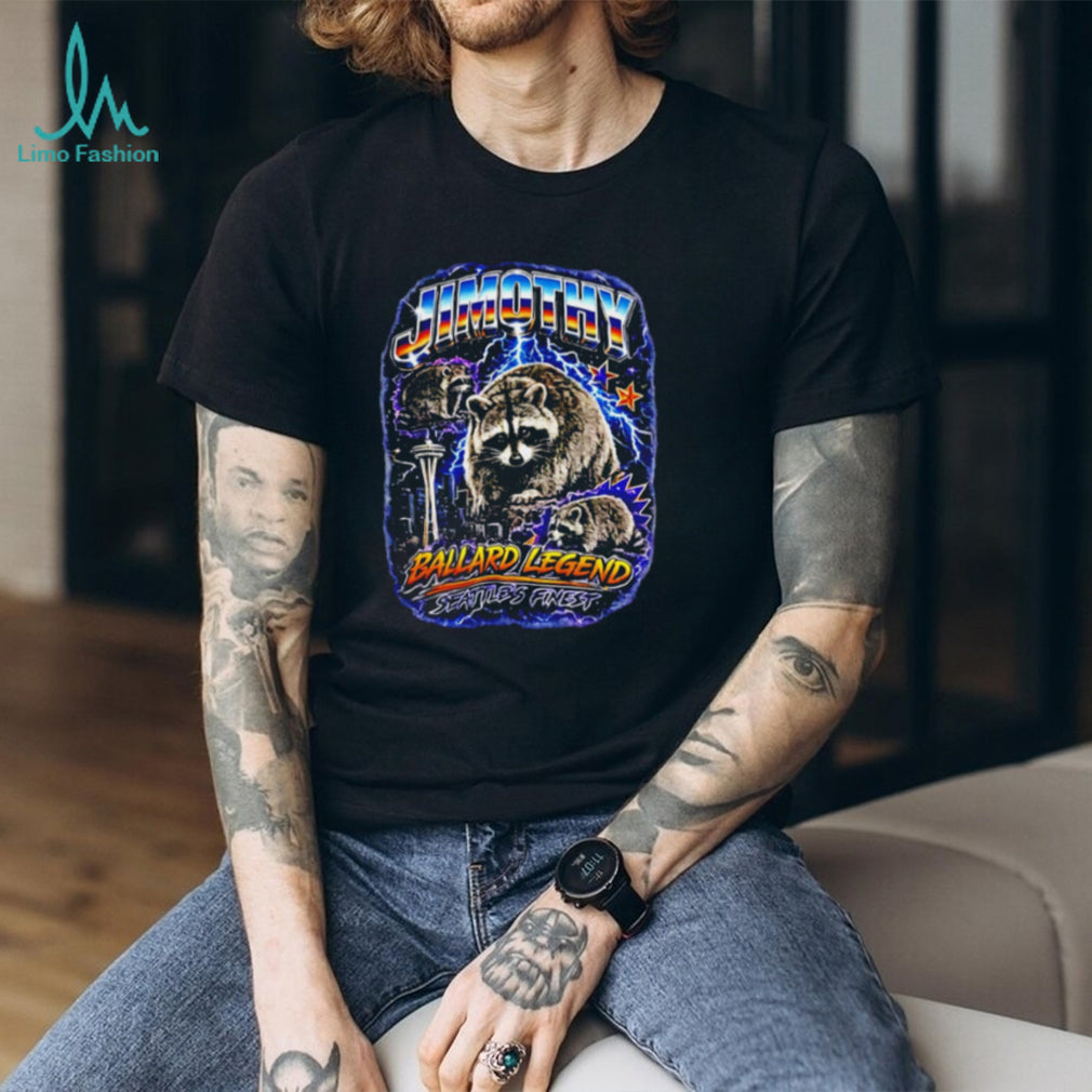 Jimothy Ballard Legend Seattle’s Finest Raccoon shirt
