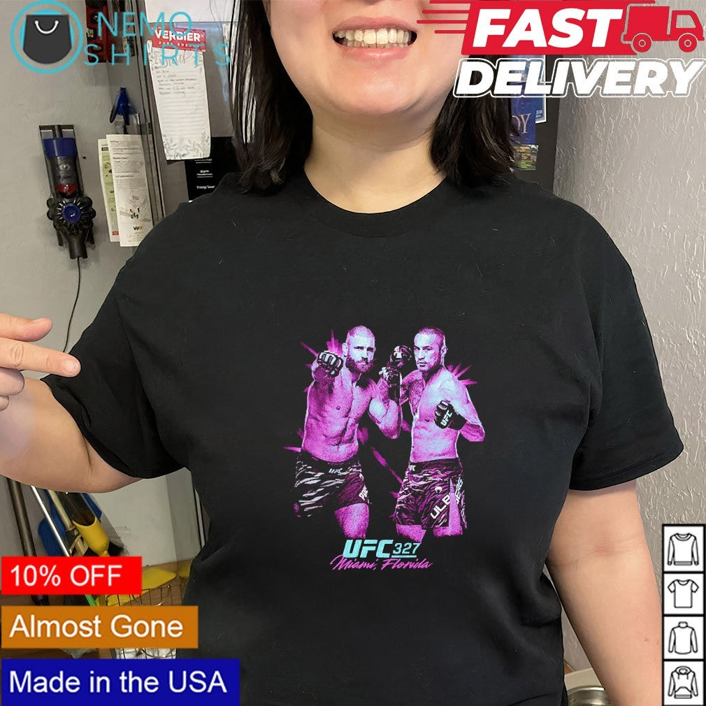Jiri Prochazka vs. Carlos Ulberg UFC 327 Matchup Miami Florida shirt