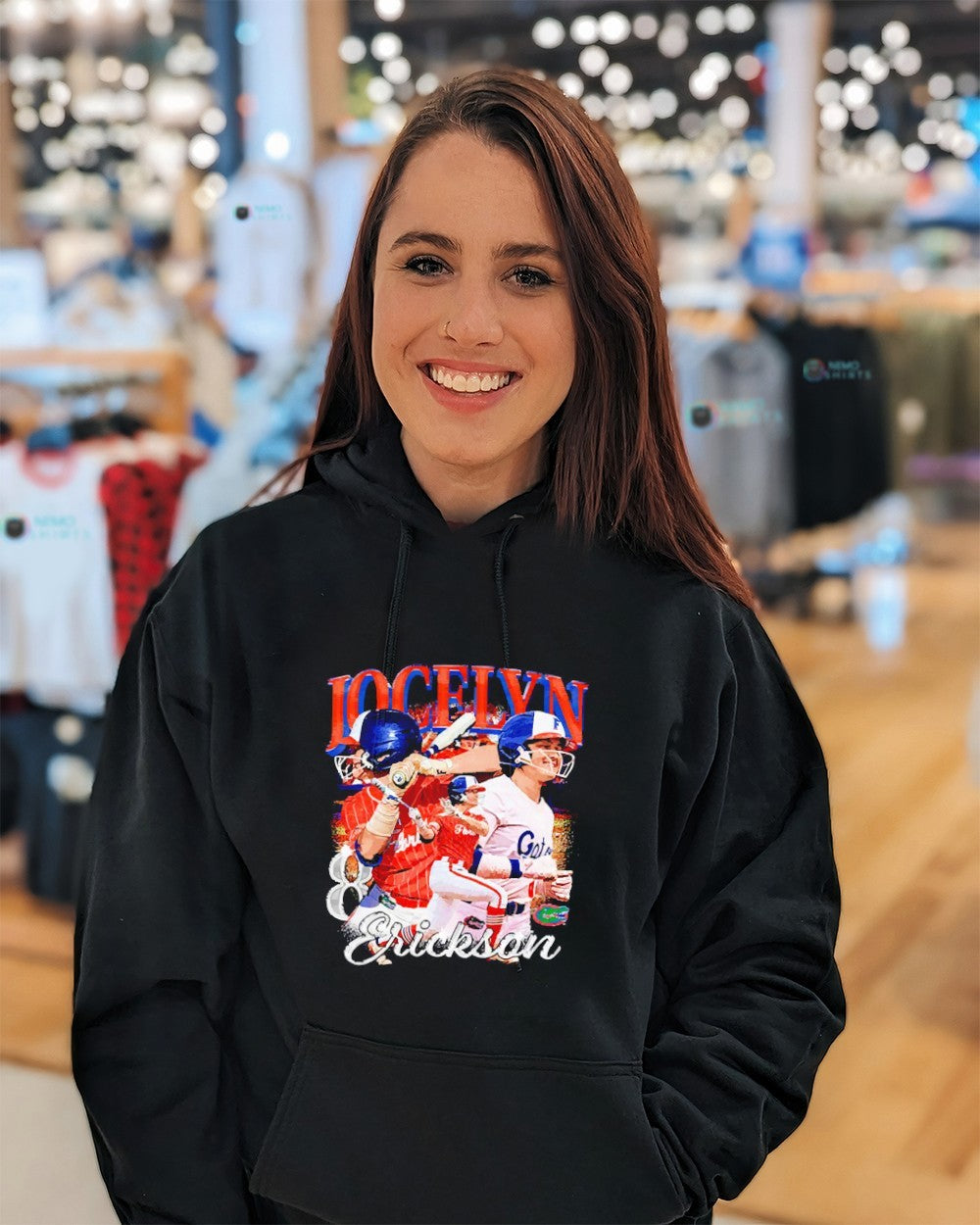 Jocelyn Erickson Florida Gators NCAA softball player collage shirt