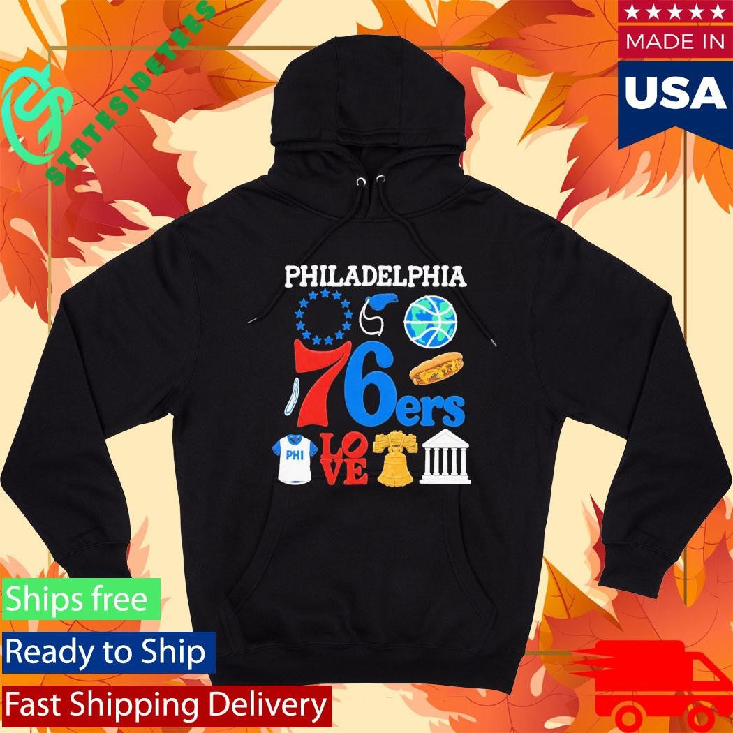Joel Embiid Philadelphia 76ers Love Shirt
