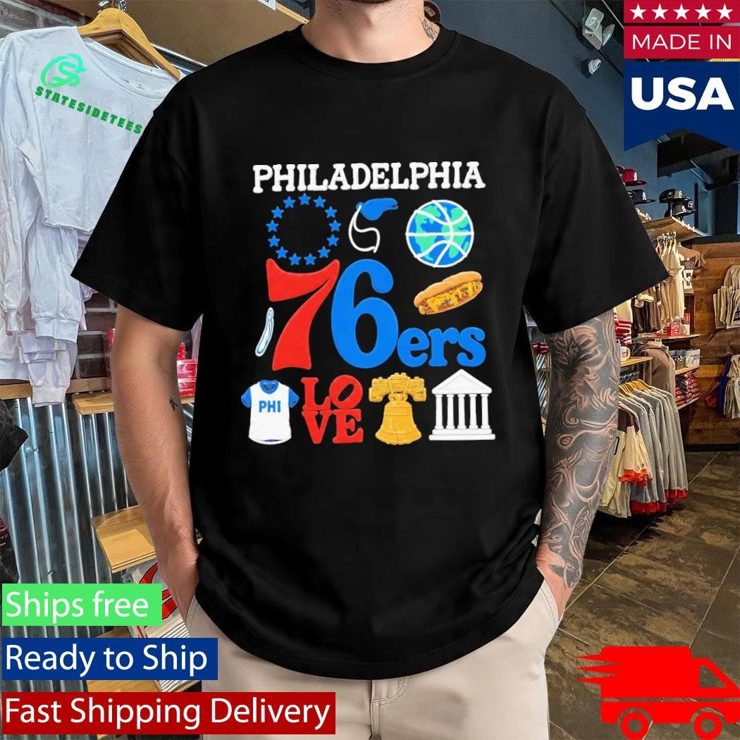 Joel Embiid Philadelphia 76ers Love Shirt