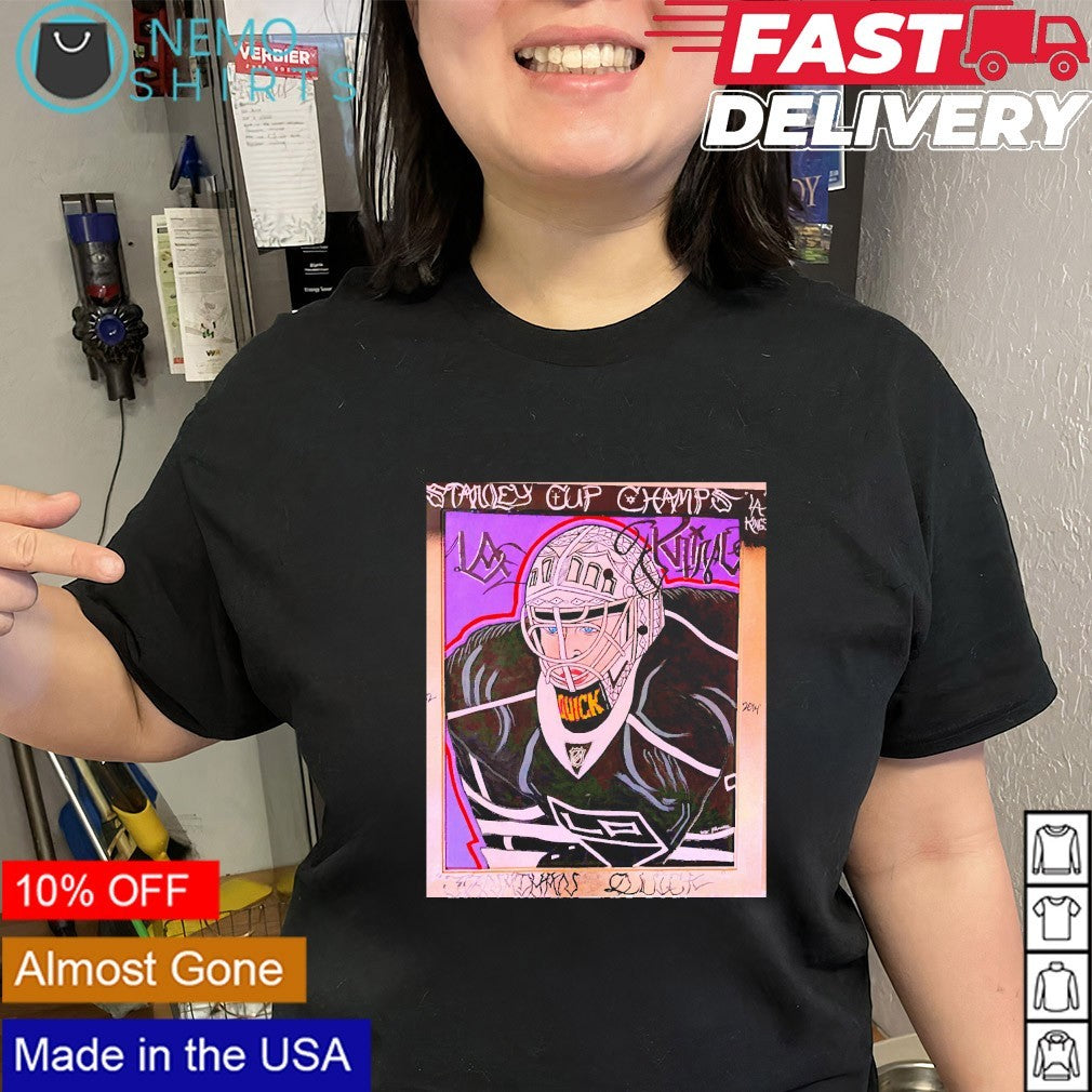 Jonathan Quick Jonathan Quick Stanley Cup champs shirt