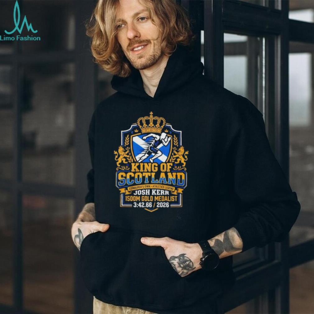 Josh Kerr King of Scotland Mile World Record 2026 shirt