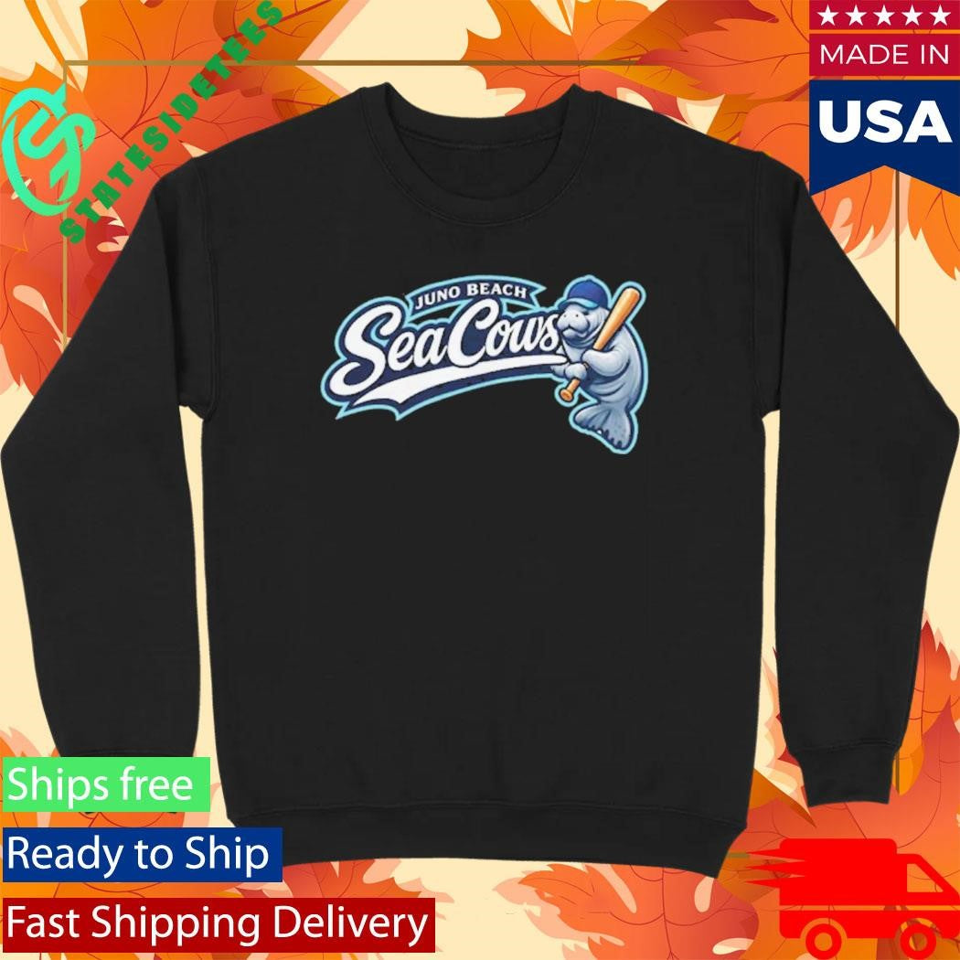Juno Beach Sea Cows Baseball Manatee Shirt