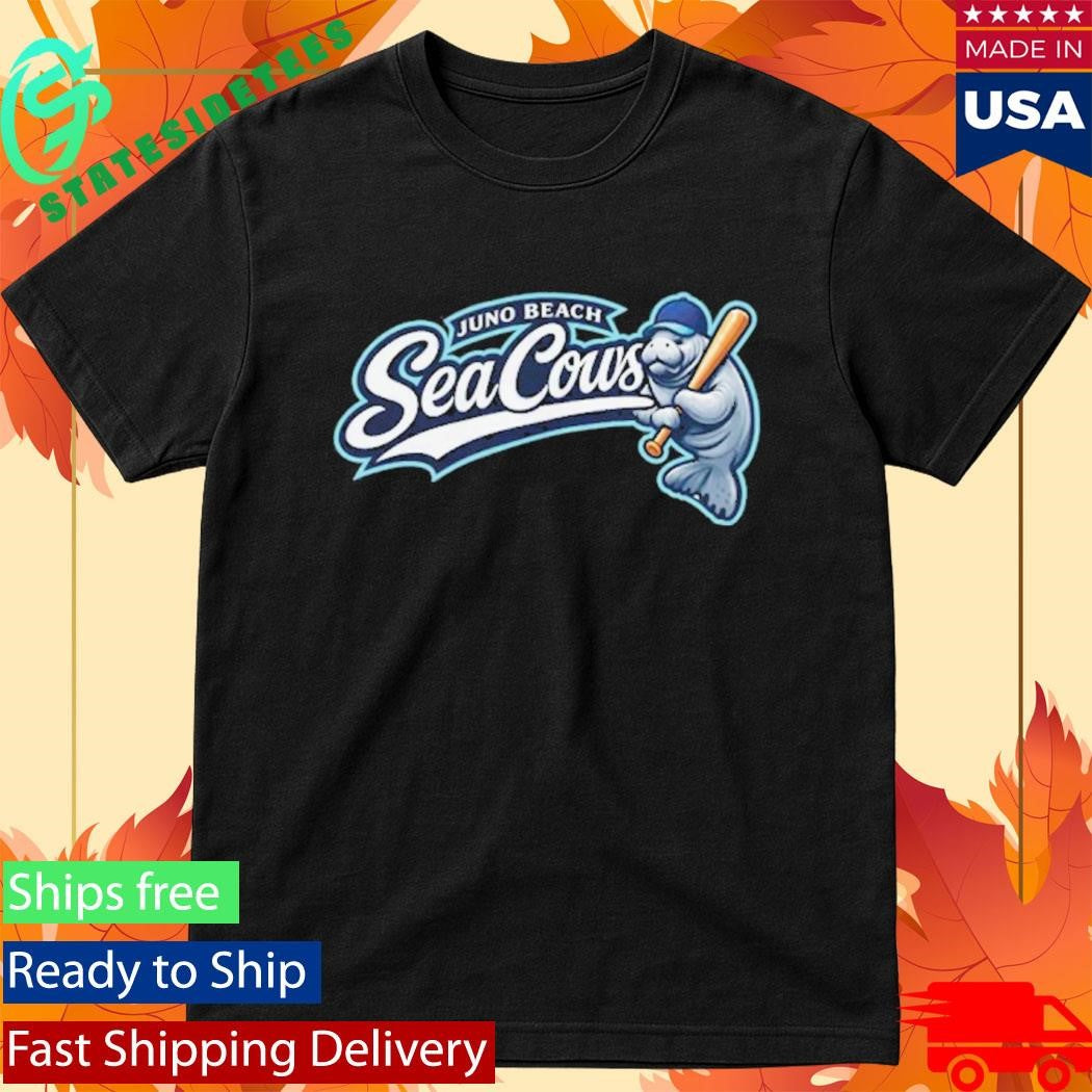 Juno Beach Sea Cows Baseball Manatee Shirt