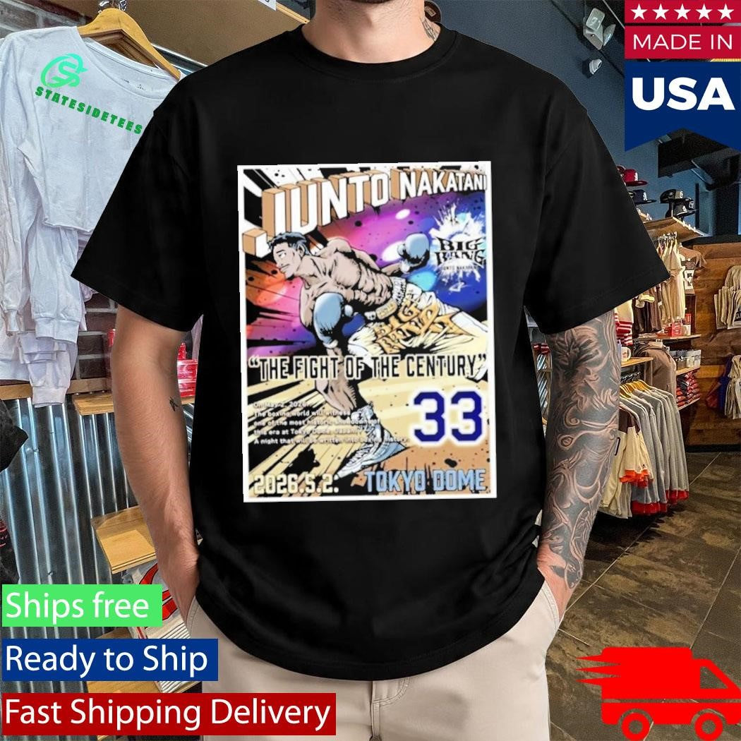 Junto Nakatani Tokyo Dome 2026 Shirt