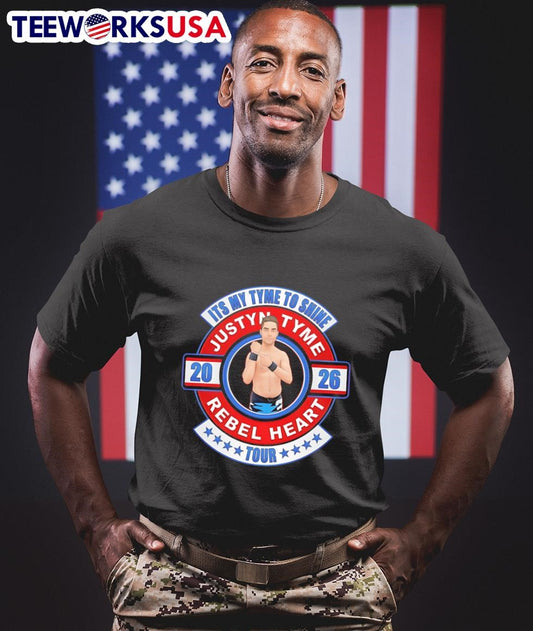 Justyn Tyme Rebel Heart Tour Shirt