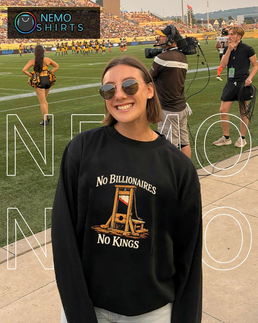 No billionaires no kings guillotine shirt