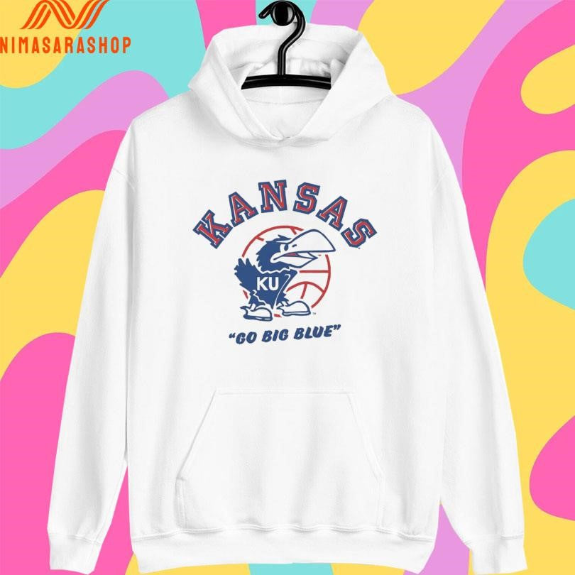 Kansas Go Big Blue Basketball Vintage Shirts