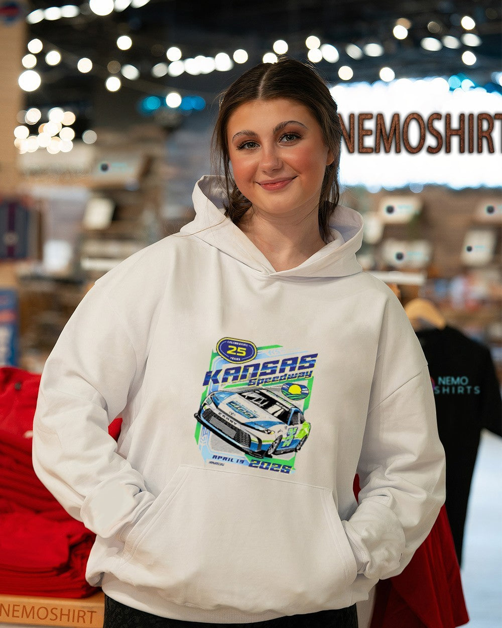 Kansas Speedway celebrating 25 years car 2026 shirt