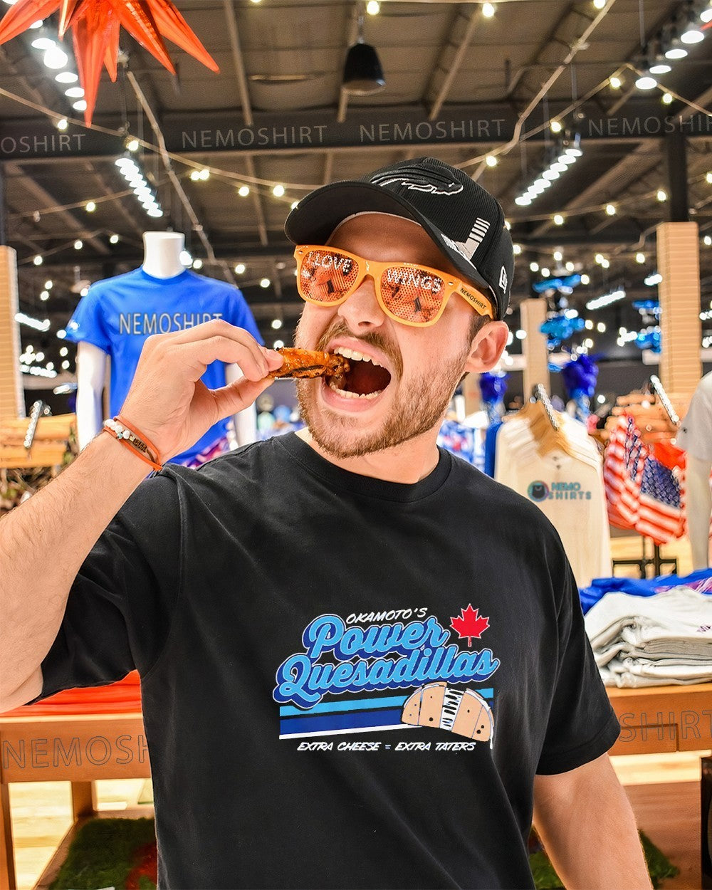 Kazuma Okamoto Power Quesadillas Toronto Blue Jays Extra Cheese Extra Taters shirt