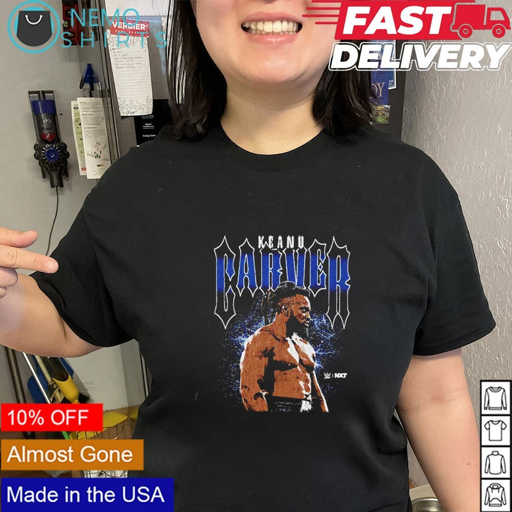 Keanu Carver NXT fighter name shirt