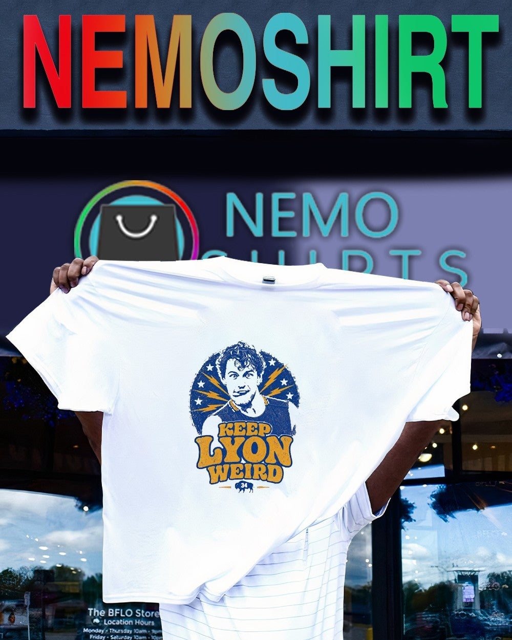 Keep Lyon weird Alex Lyon Buffalo Sabres shirt