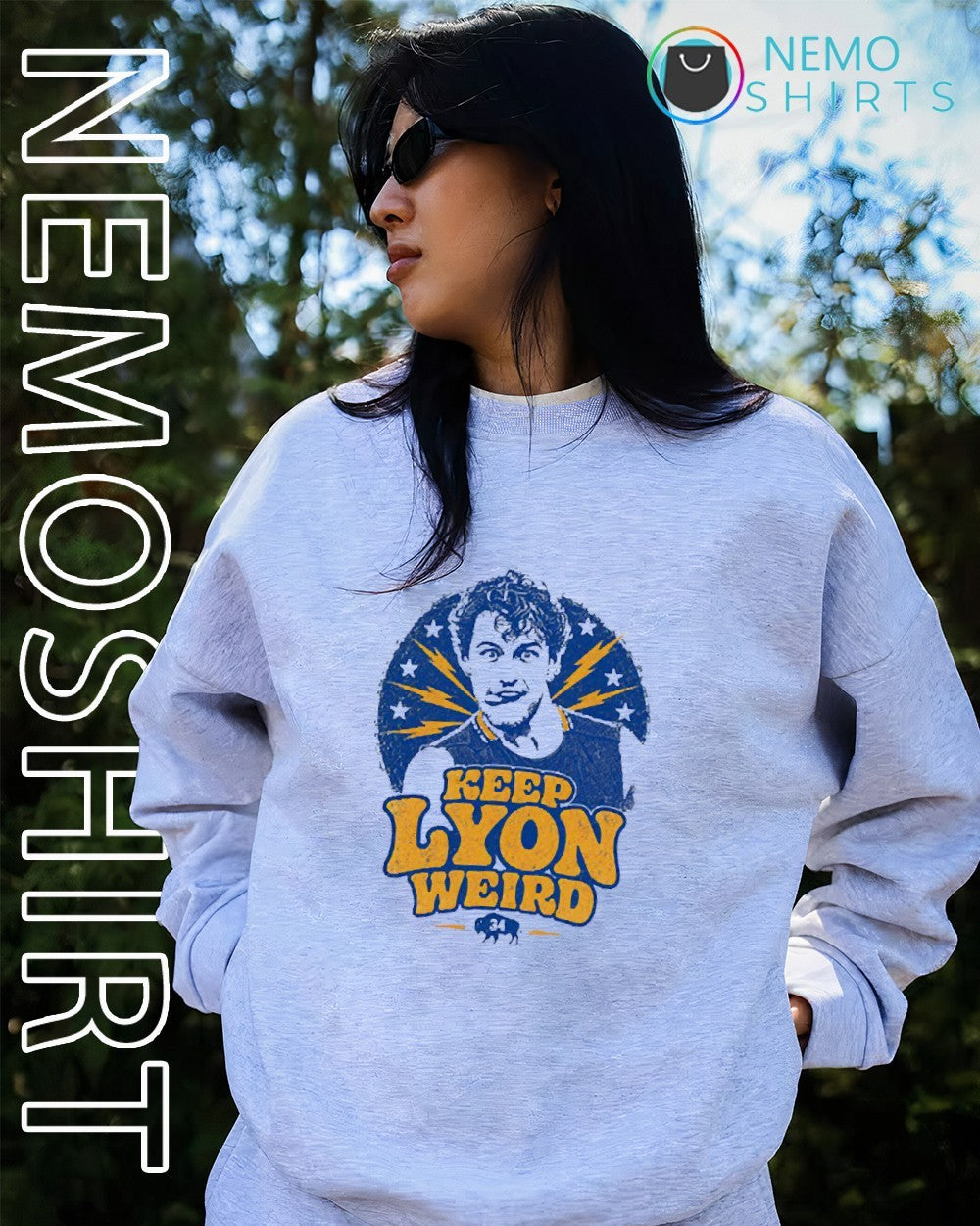 Keep Lyon weird Alex Lyon Buffalo Sabres shirt