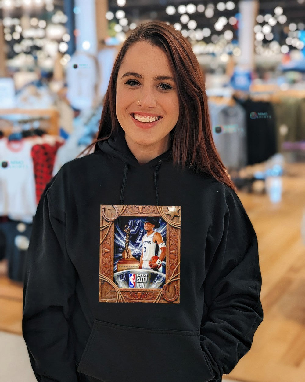 Keldon Johnson 2026 Kia Sixth Man winner shirt