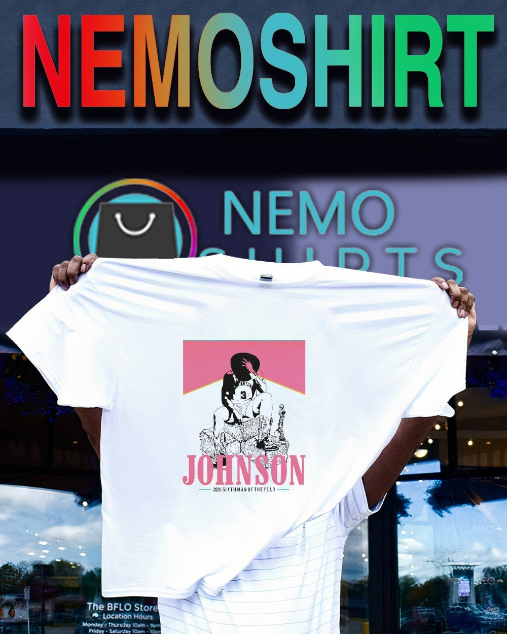 Keldon Johnson 2026 Sixth Man of the Year award shirt