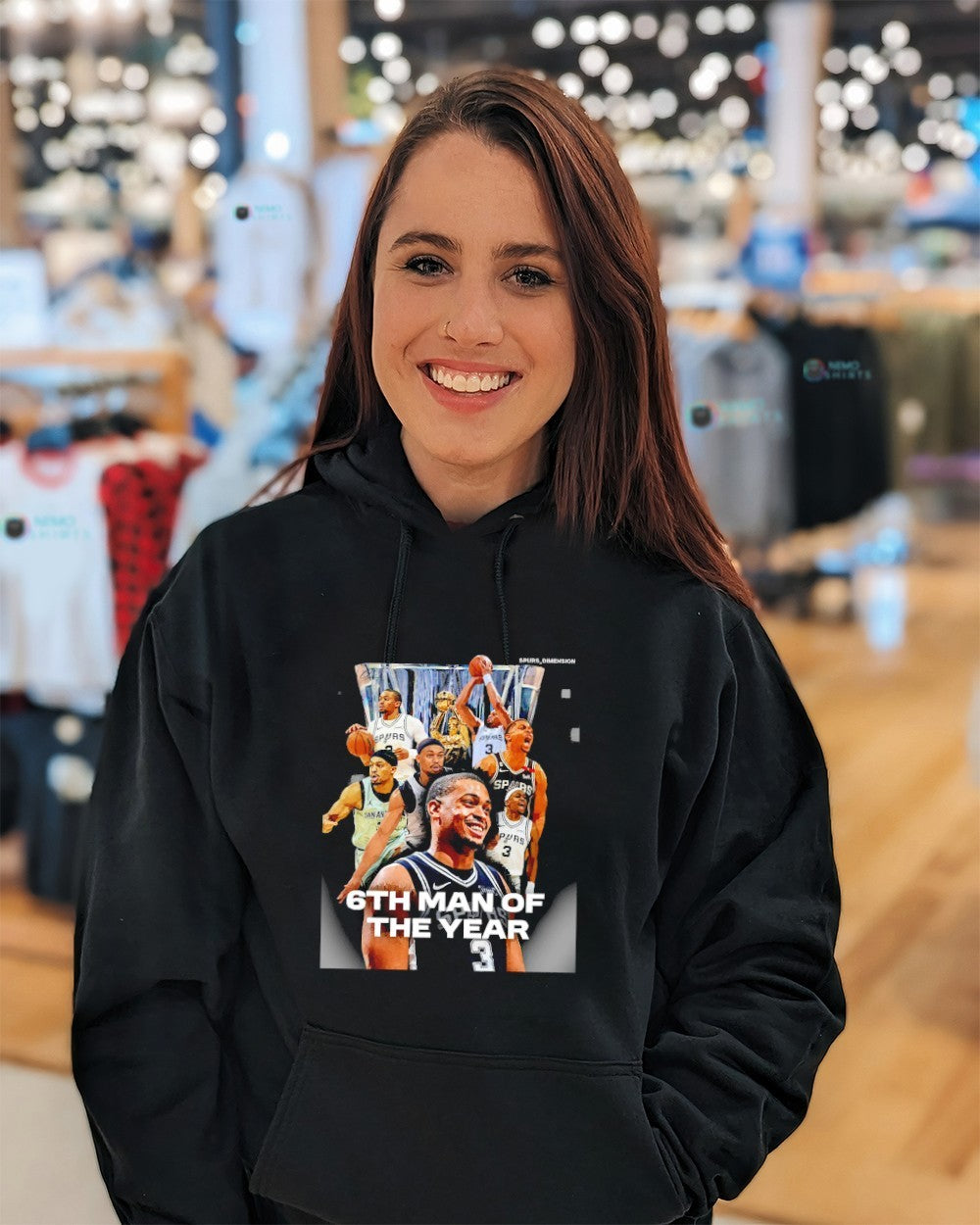 Keldon Johnson San Antonio Spurs 6th Man of the Year shirt
