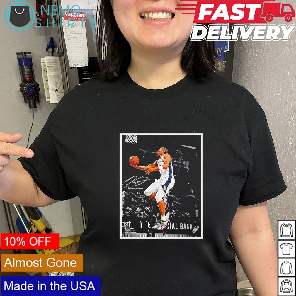 Keldon Johnson San Antonio Spurs NBA signature player shirt