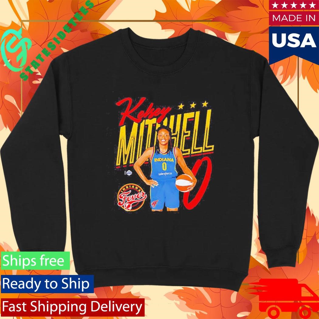 Kelsey Mitchell number 0 Indiana Fever WNBA vintage Shirt