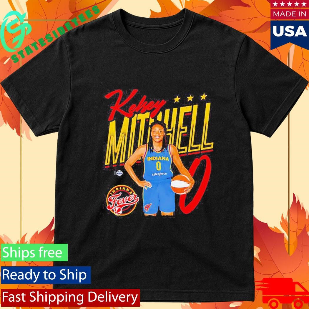 Kelsey Mitchell number 0 Indiana Fever WNBA vintage Shirt