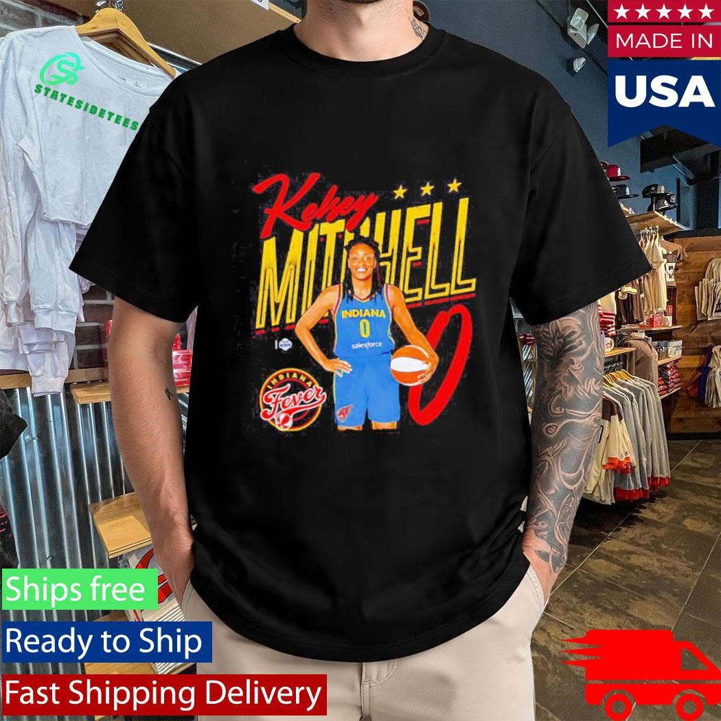 Kelsey Mitchell number 0 Indiana Fever WNBA vintage Shirt