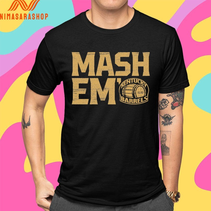 Kentucky Barrels Mash Em’ Youth Shirts