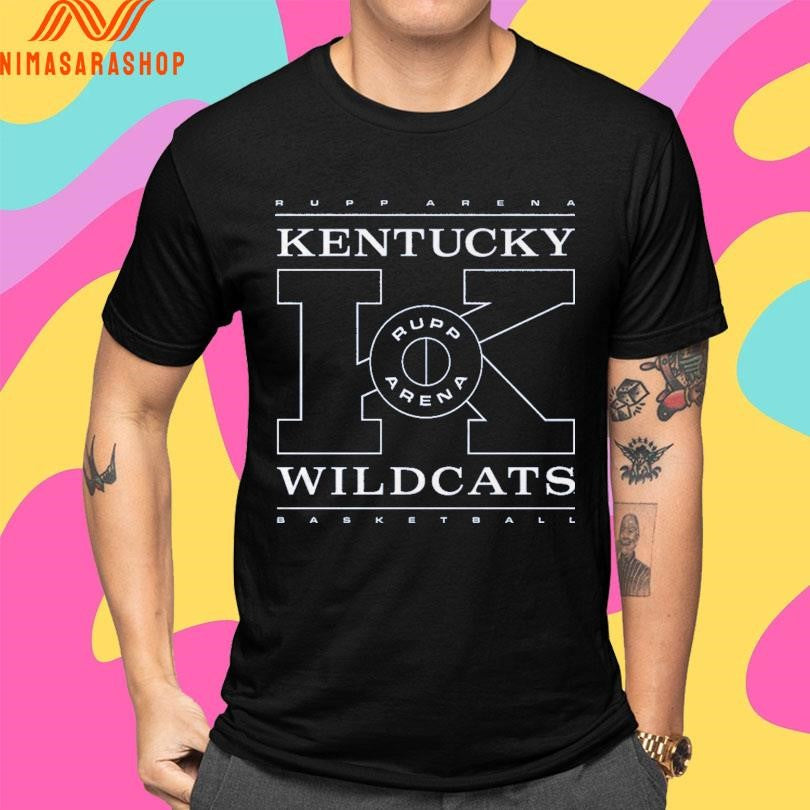 Kentucky Wildcats Men’s Basketball Rupp Arena Vintage Shirts