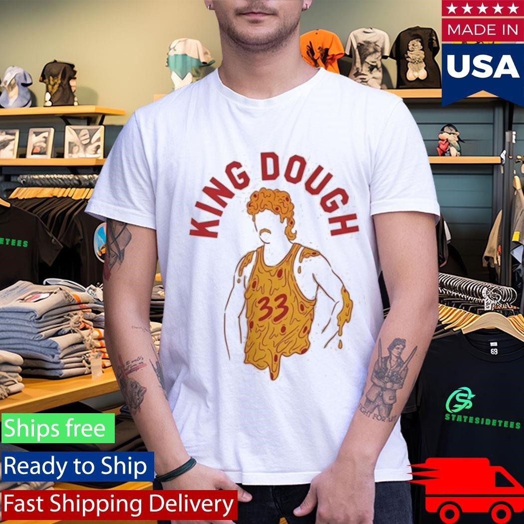 King Dough Larry Bird Pizza 33 Basketball Shirt
