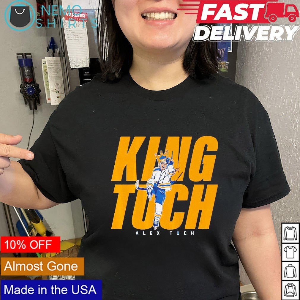 King Tuch Alex Tuch Buffalo Sabres signature shirt