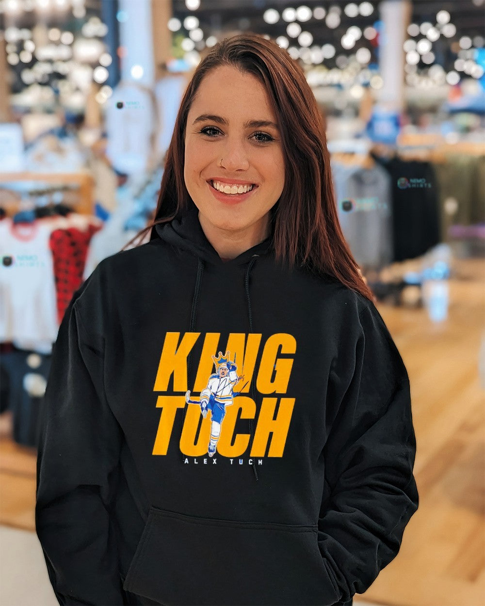 King Tuch Alex Tuch Buffalo Sabres signature shirt