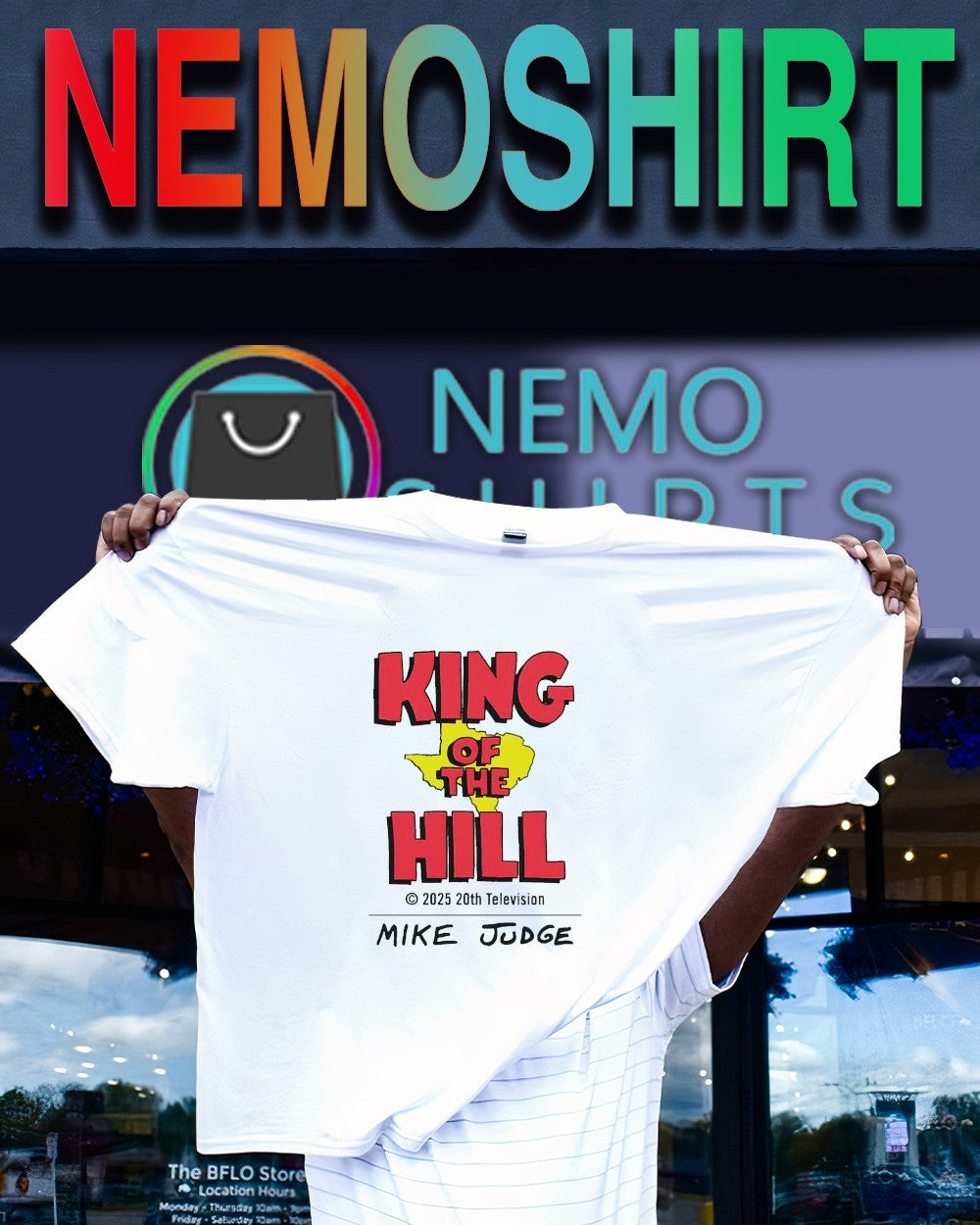 King of the Hill 2025 20th television shirt
