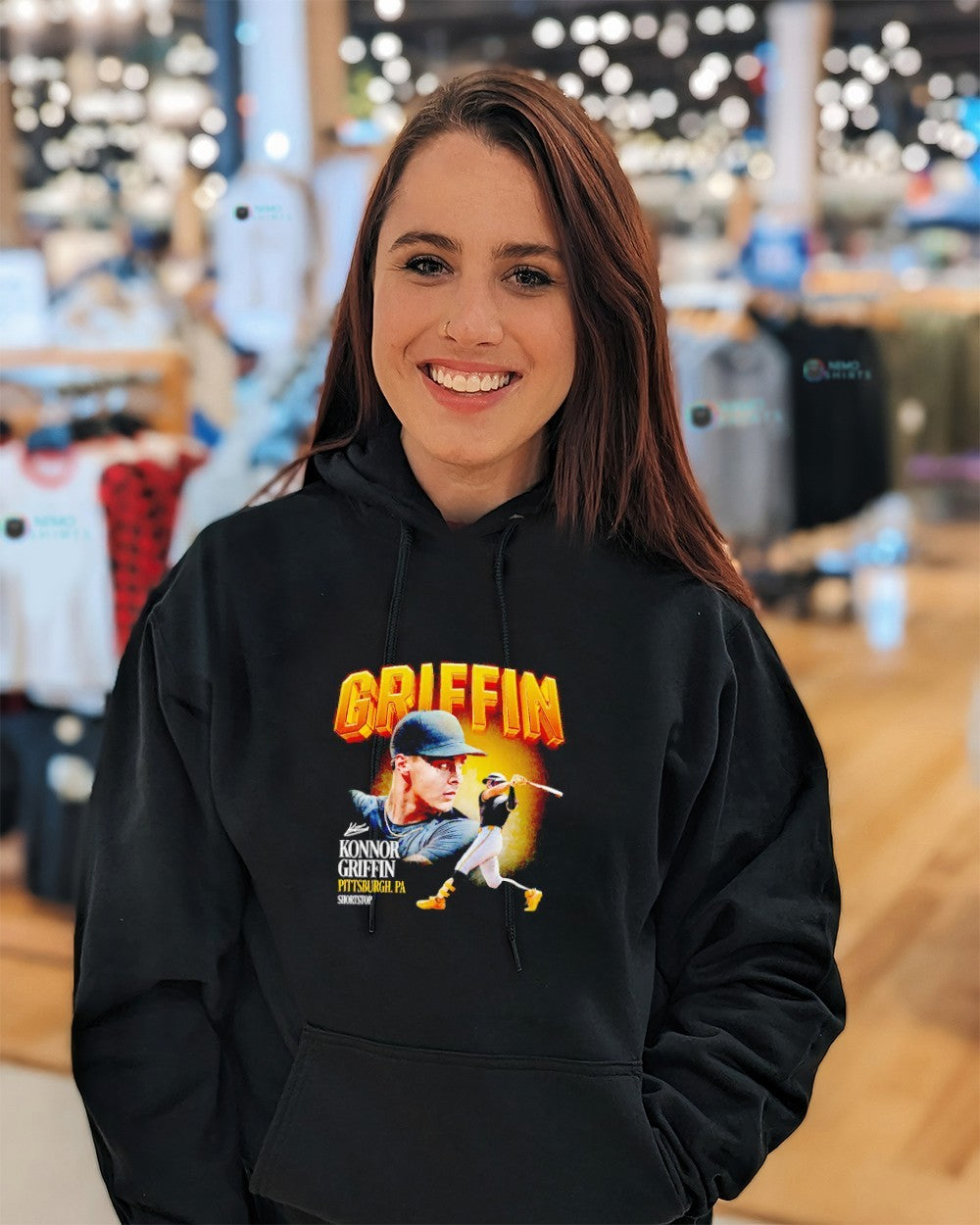 Konnor Griffin debut Pittsburgh Pirates PA shortstop shirt