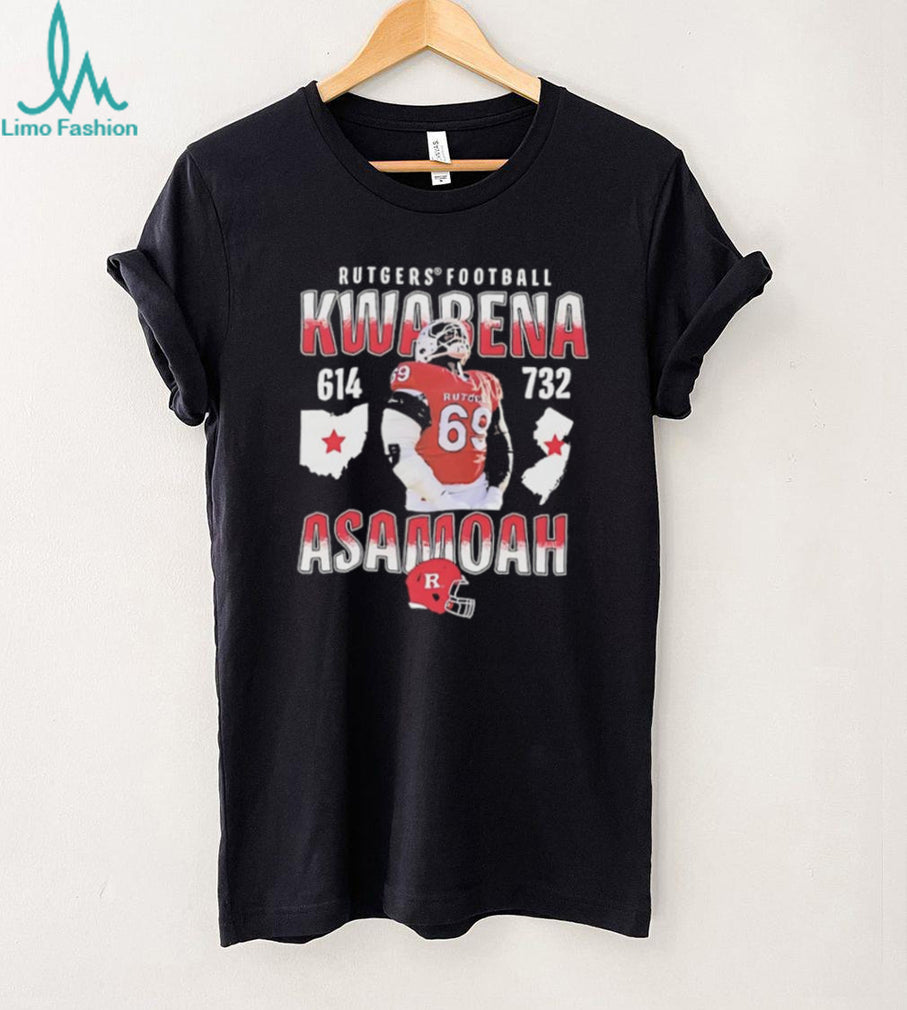 Kwabena Asamoah Rutgers Football vintage shirt