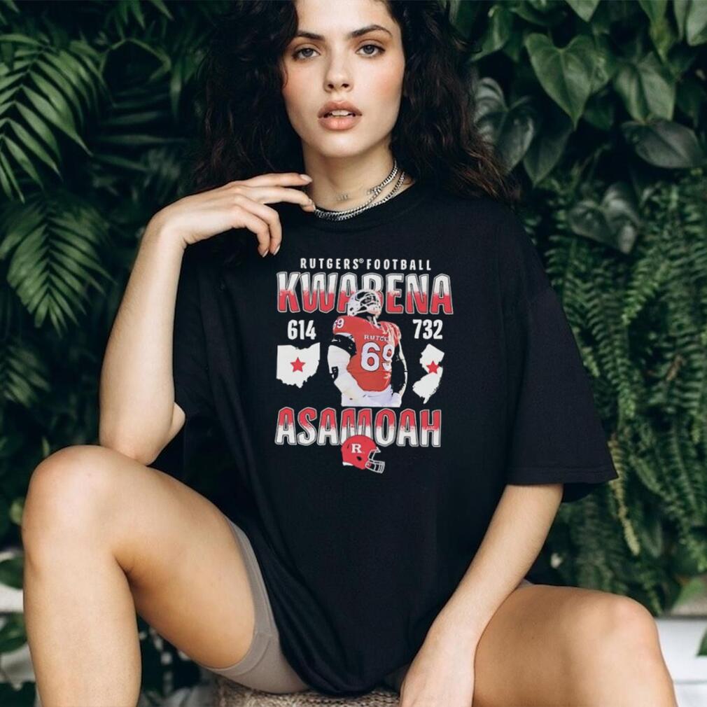 Kwabena Asamoah Rutgers Football vintage shirt