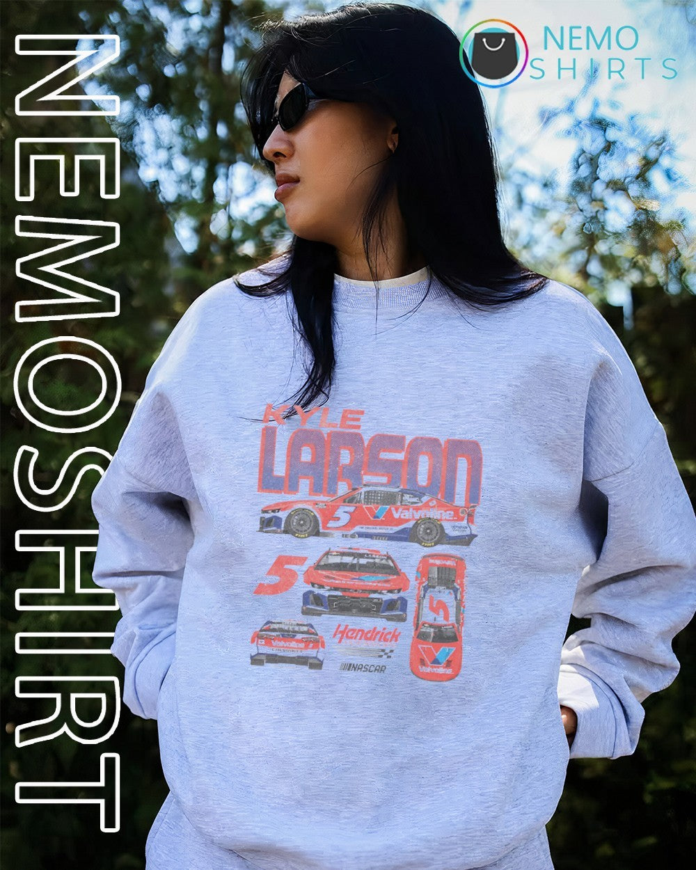 Kyle Larson NASCAR Hendrick Motorsports 5 racing shirt