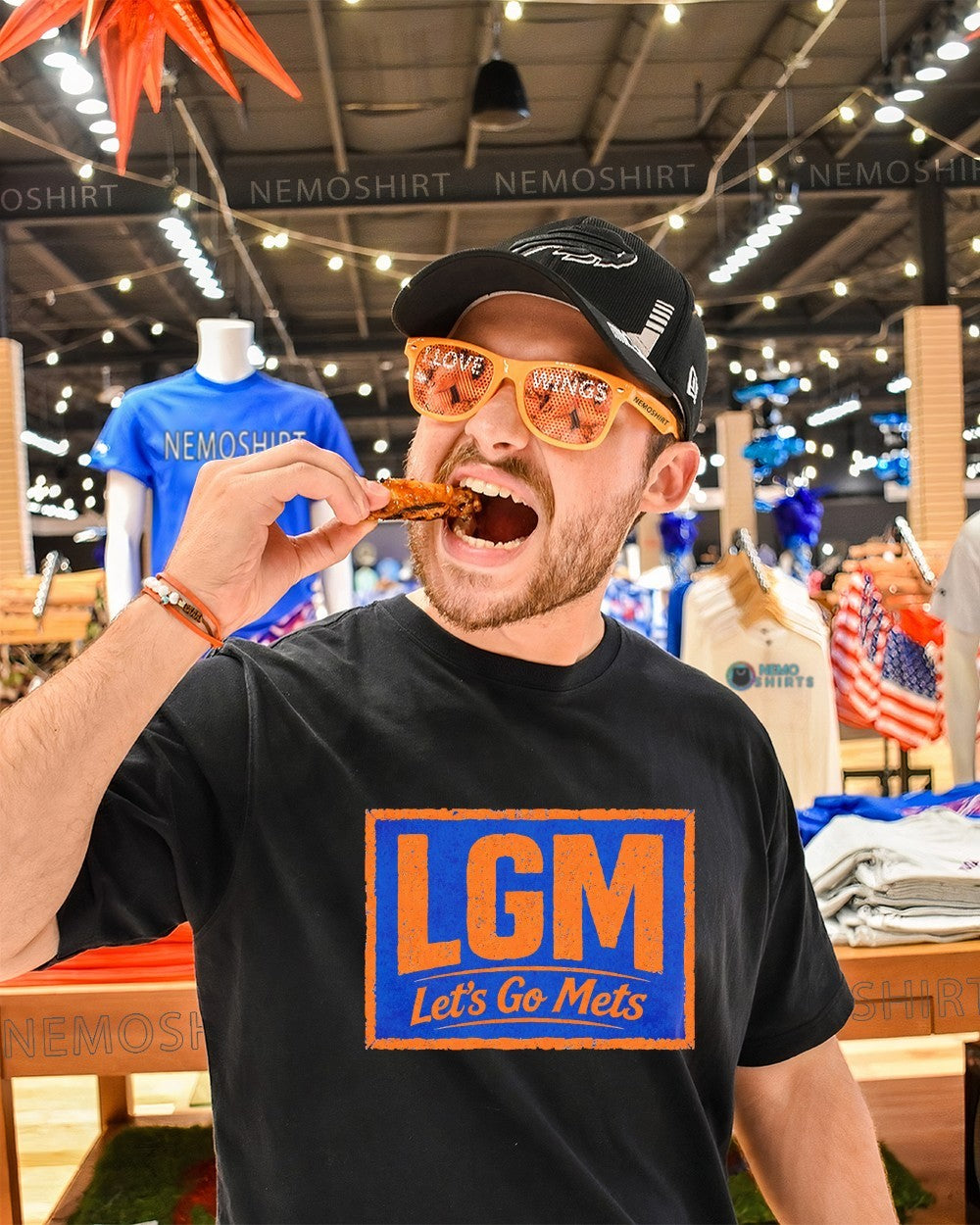 LGM let’s go New York Mets shirt