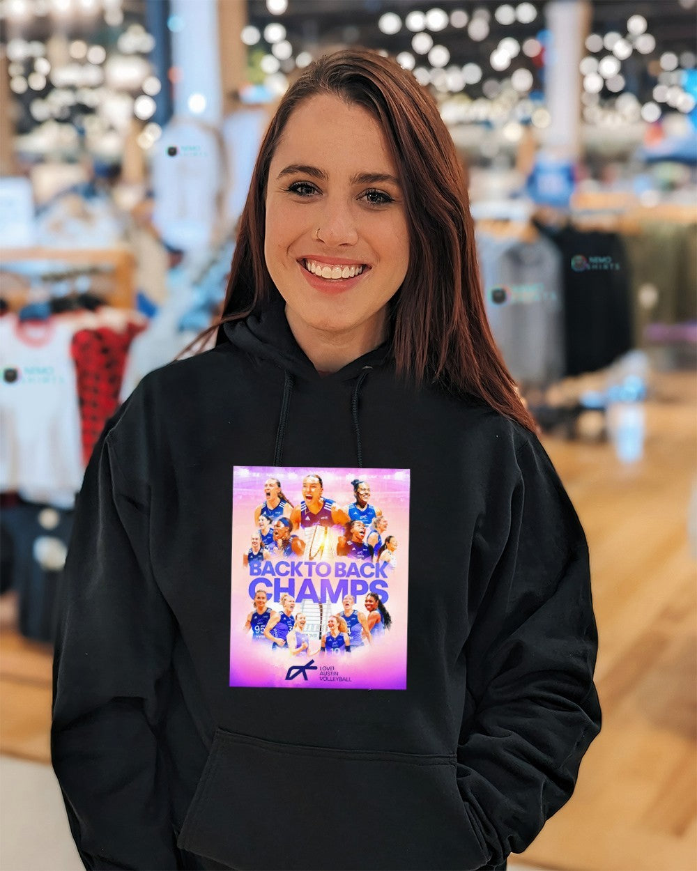 LOVB Austin women’s volleyball back to back champs shirt
