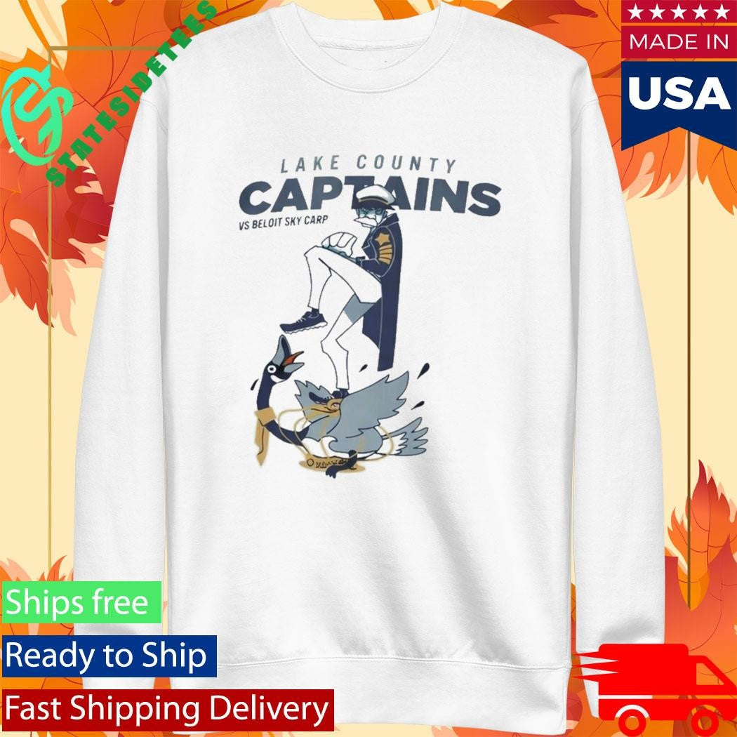 Lake County Captains Vs Beloit Sky Carp MiLB Midwest League 2026 Shirt