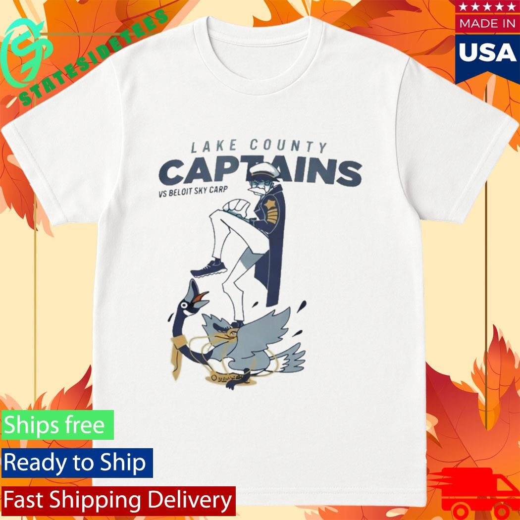 Lake County Captains Vs Beloit Sky Carp MiLB Midwest League 2026 Shirt