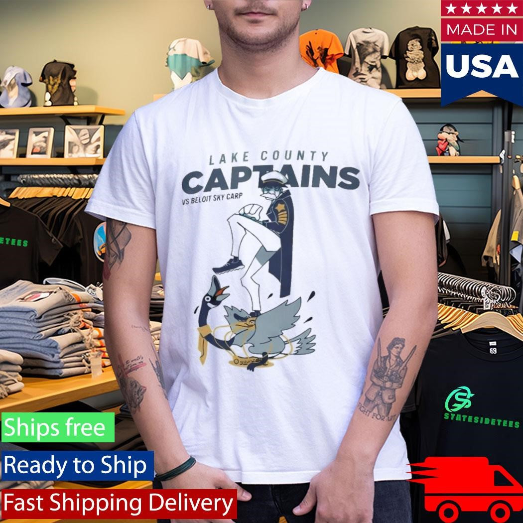 Lake County Captains Vs Beloit Sky Carp MiLB Midwest League 2026 Shirt