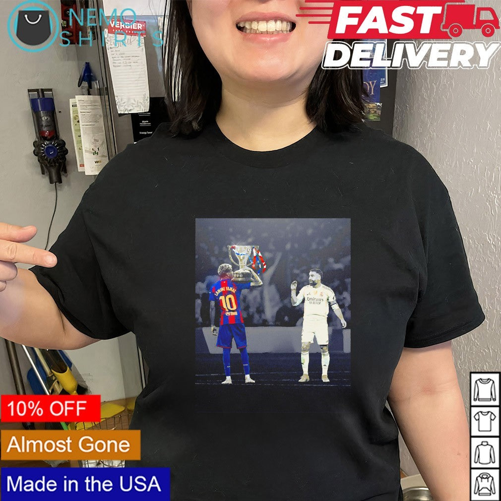 Lamine Yamal FC Barcelona defeat Real Madrid in El Clásico 2025 26 La Liga champions shirt