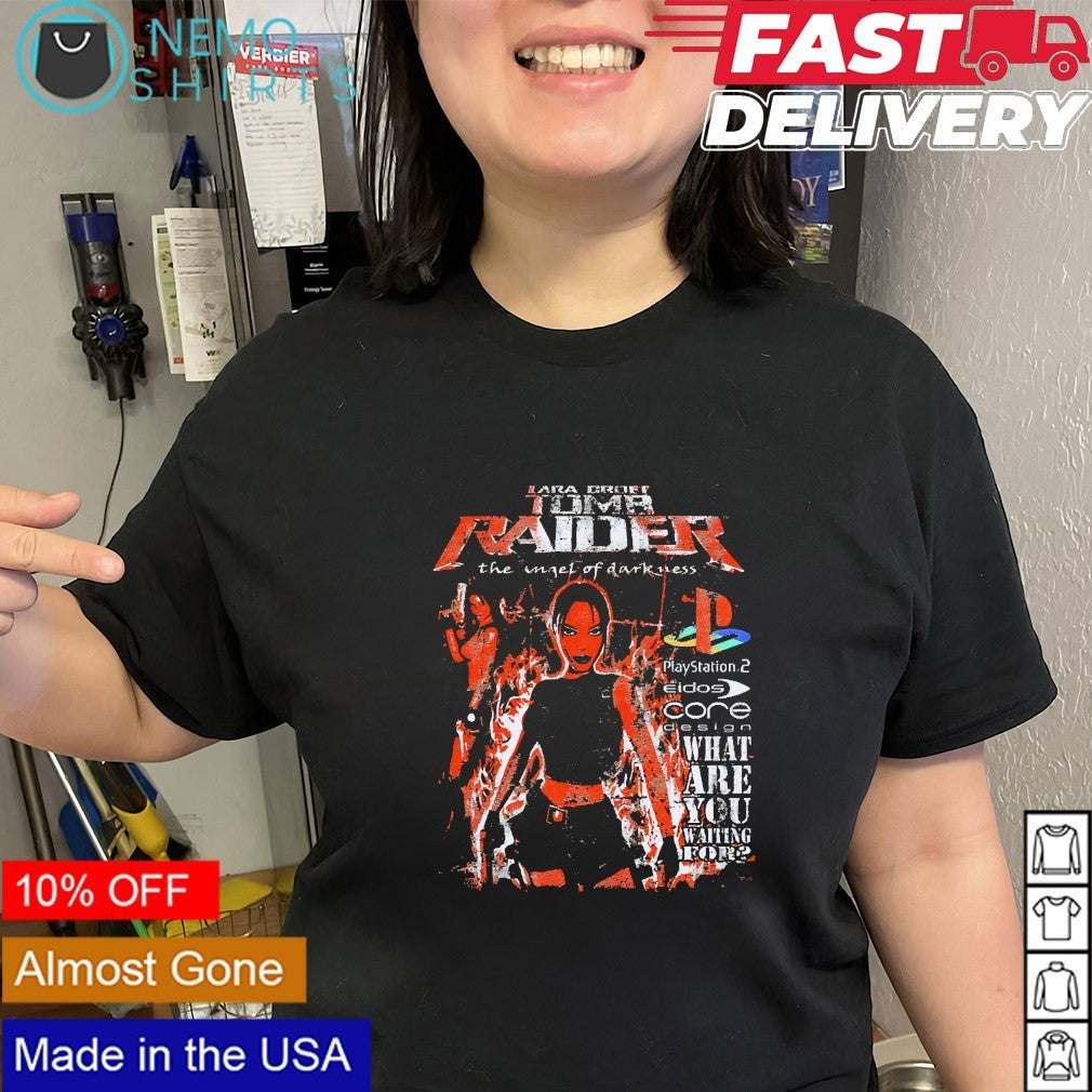 Lara Croft Tomb Raider the Angel of Darkness shirt