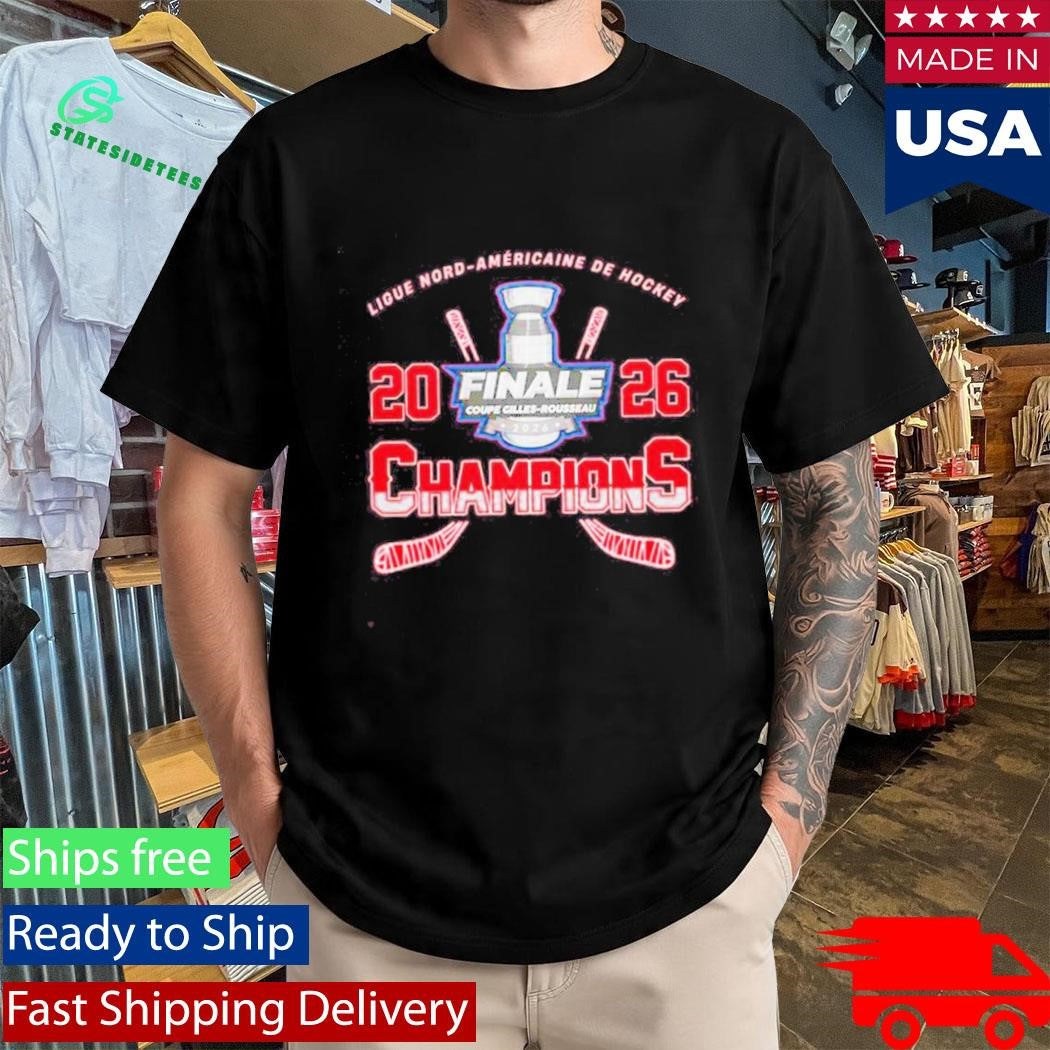 Laval Petroliers Championnes Ligue Nord-Americaine de Hockey 2026 Shirt