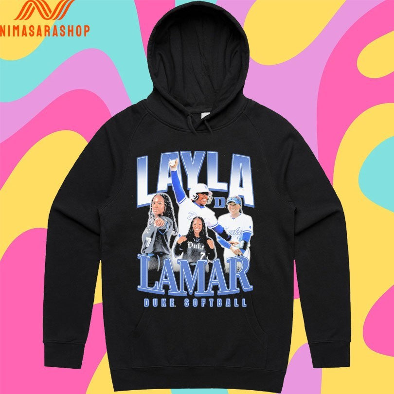 Layla Lamar Duke Softball Shirts