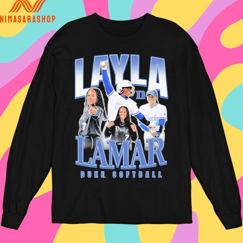Layla Lamar Duke Softball Shirts