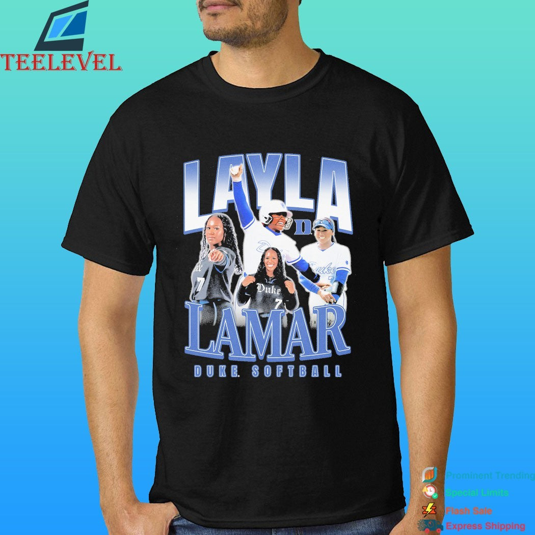 Layla Lamar Duke Softball Shirt